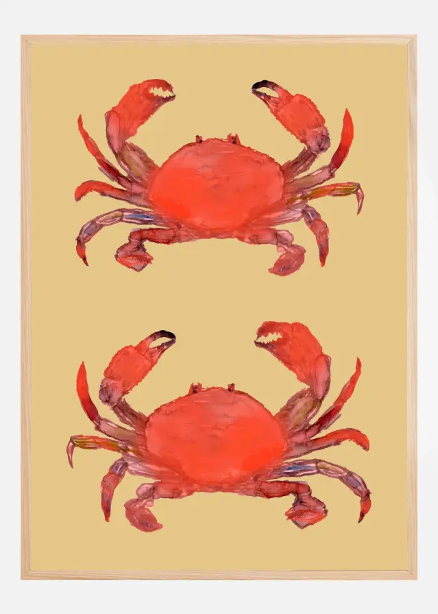 Bildverkstad Crab II Poster