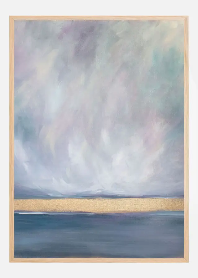 Bildverkstad Peaceful Golden Horizon Poster