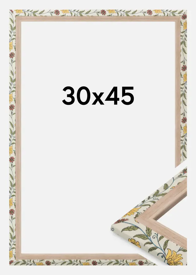 Jämtlands Ramfabrik Fotolijst Arco Acrylglas Floral Oak 30x45 cm