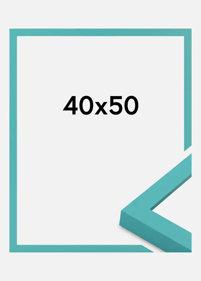 Jämtlands Ramfabrik Fotolijst Selection Acrylglas Aqua Blue 40x50 cm