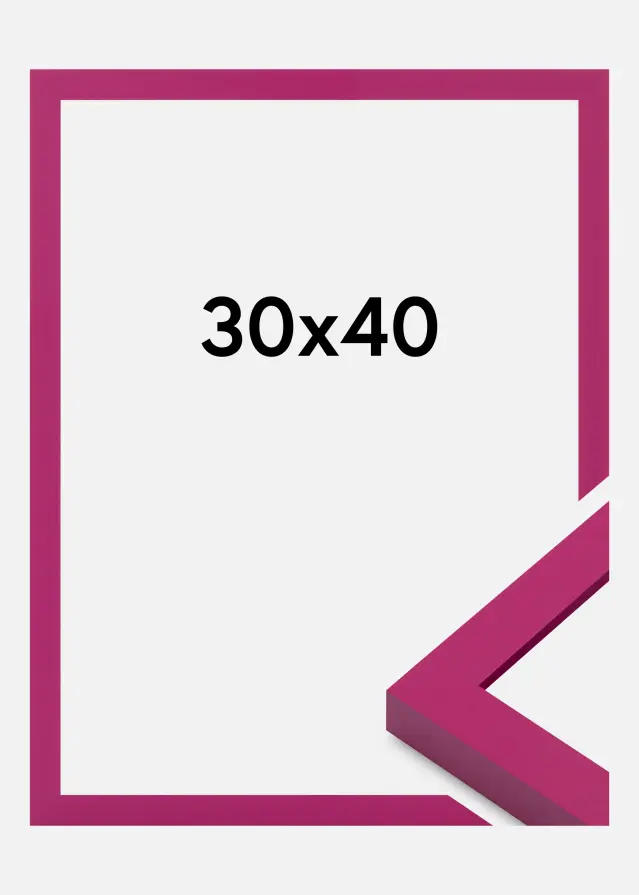 Jämtlands Ramfabrik Fotolijst Selection Acrylglas Bubblegum Pink 30x40 cm