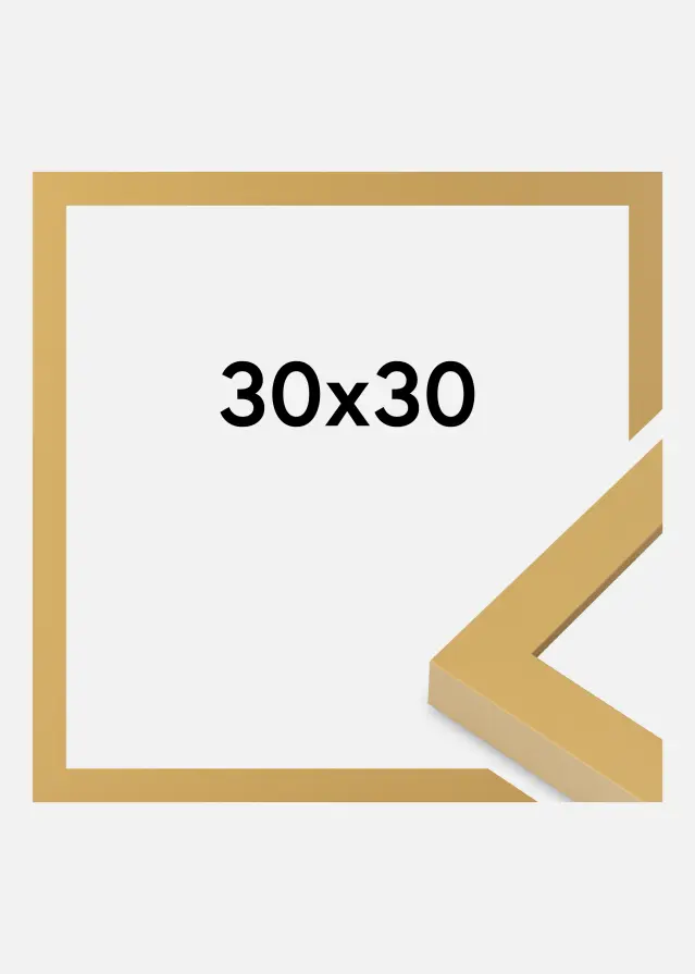 Jämtlands Ramfabrik Fotolijst Selection Acrylglas Corn Yellow 30x30 cm