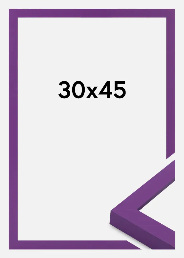 Jämtlands Ramfabrik Fotolijst Selection Acrylglas Deep Lilac 30x45 cm