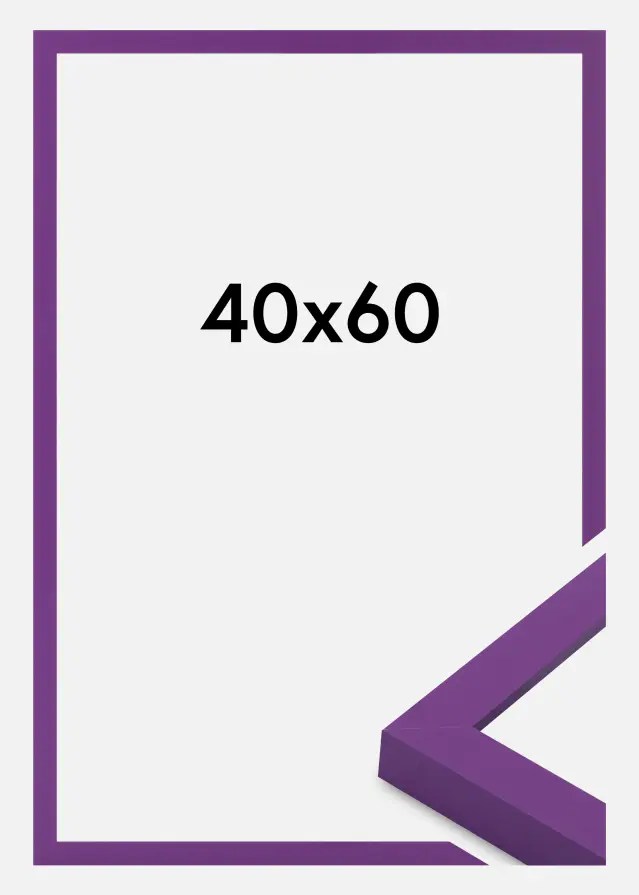 Jämtlands Ramfabrik Fotolijst Selection Acrylglas Deep Lilac 40x60 cm
