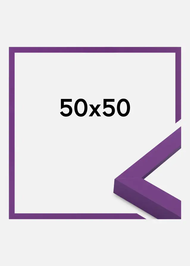 Jämtlands Ramfabrik Fotolijst Selection Acrylglas Deep Lilac 50x50 cm