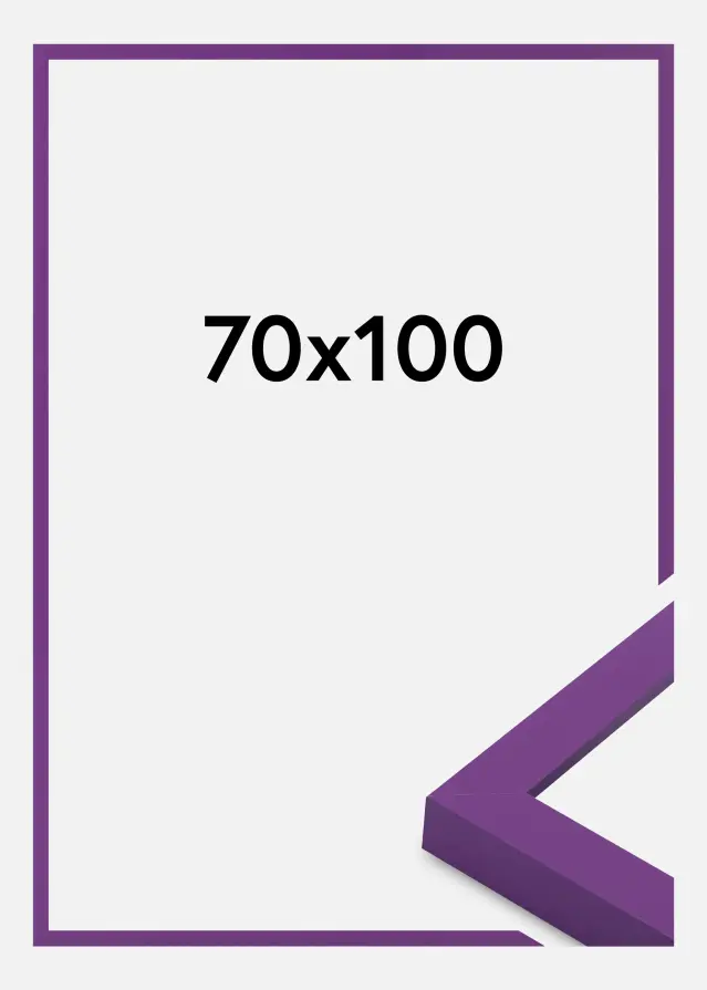 Jämtlands Ramfabrik Fotolijst Selection Acrylglas Deep Lilac 70x100 cm