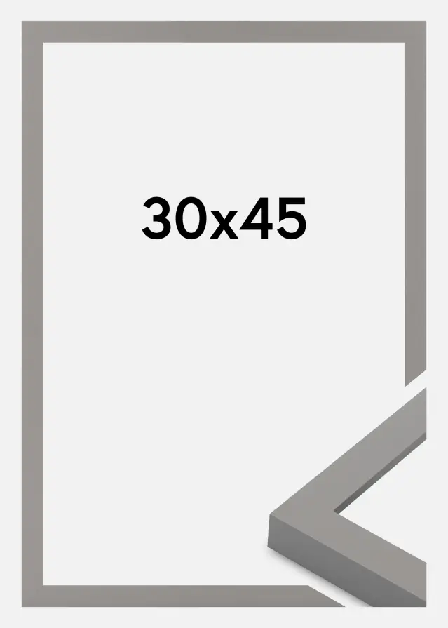 Jämtlands Ramfabrik Fotolijst Selection Acrylglas Grey 30x45 cm