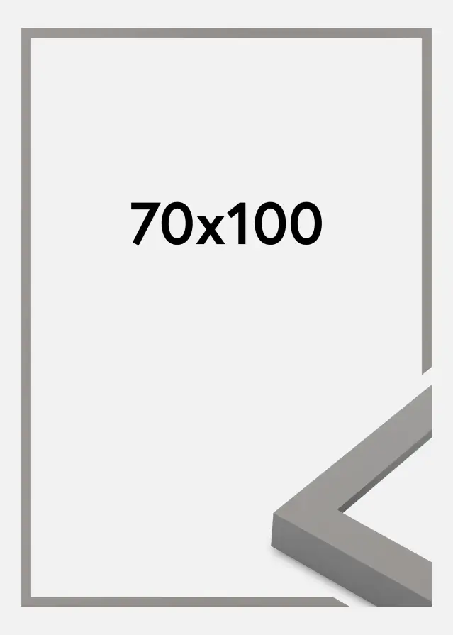 Jämtlands Ramfabrik Fotolijst Selection Acrylglas Grey 70x100 cm