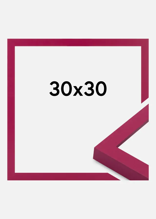 Jämtlands Ramfabrik Fotolijst Selection Acrylglas Hot Pink 30x30 cm