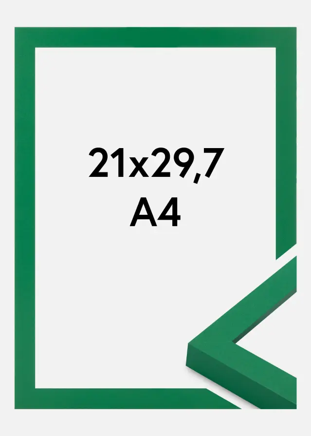 Jämtlands Ramfabrik Fotolijst Selection Acrylglas Light Green 21x29.7 cm (A4)