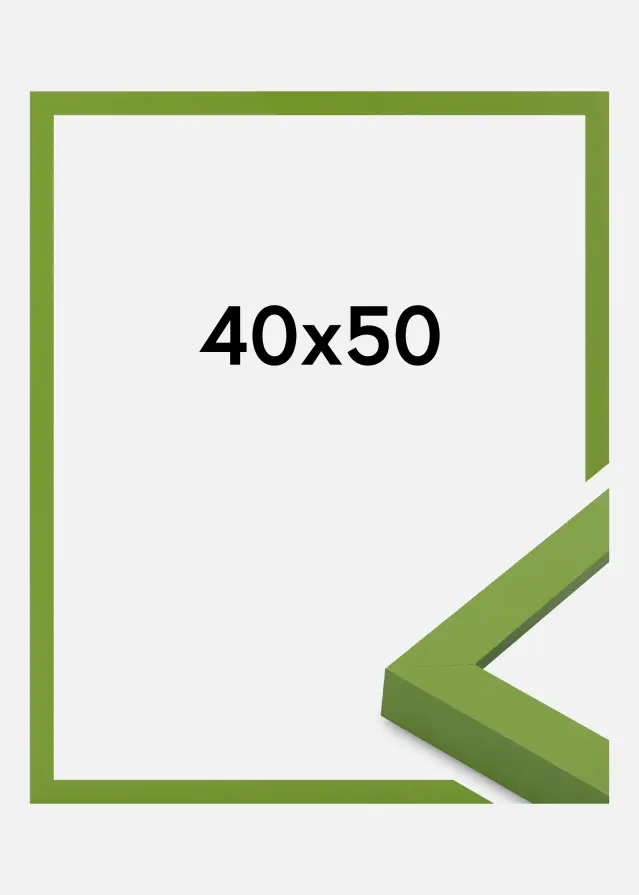 Jämtlands Ramfabrik Fotolijst Selection Acrylglas Lime Green 40x50 cm