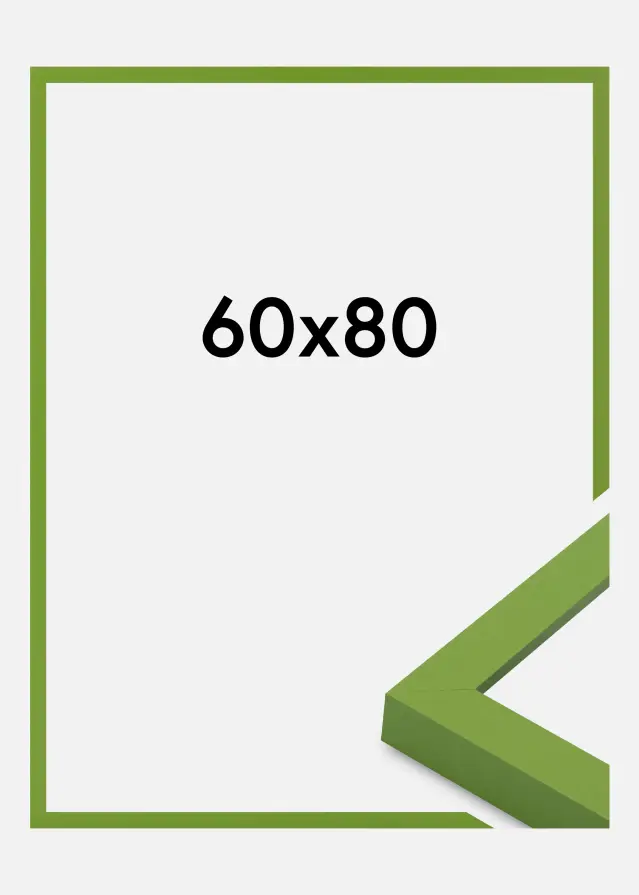 Jämtlands Ramfabrik Fotolijst Selection Acrylglas Lime Green 60x80 cm