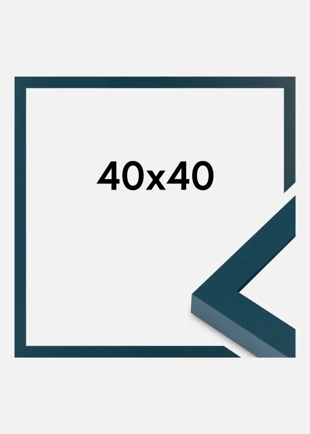 Jämtlands Ramfabrik Fotolijst Selection Acrylglas Ocean Blue 40x40 cm