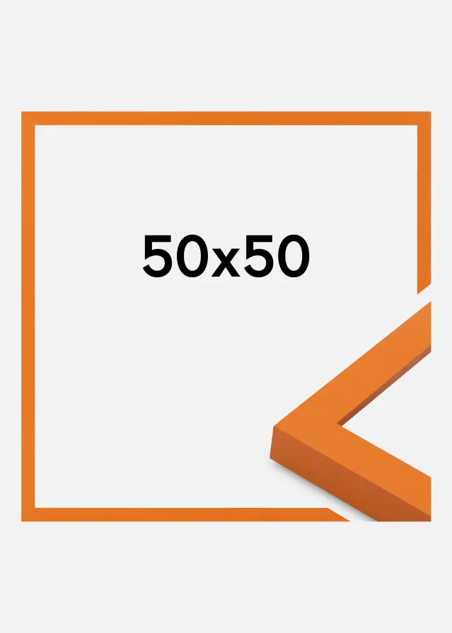 Jämtlands Ramfabrik Fotolijst Selection Acrylglas Orange 50x50 cm