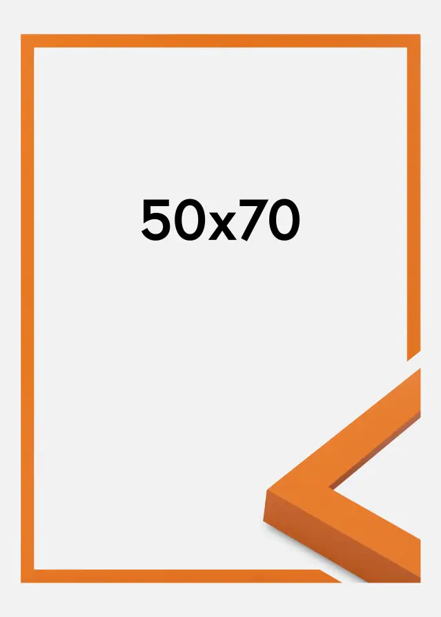 Jämtlands Ramfabrik Fotolijst Selection Acrylglas Orange 50x70 cm