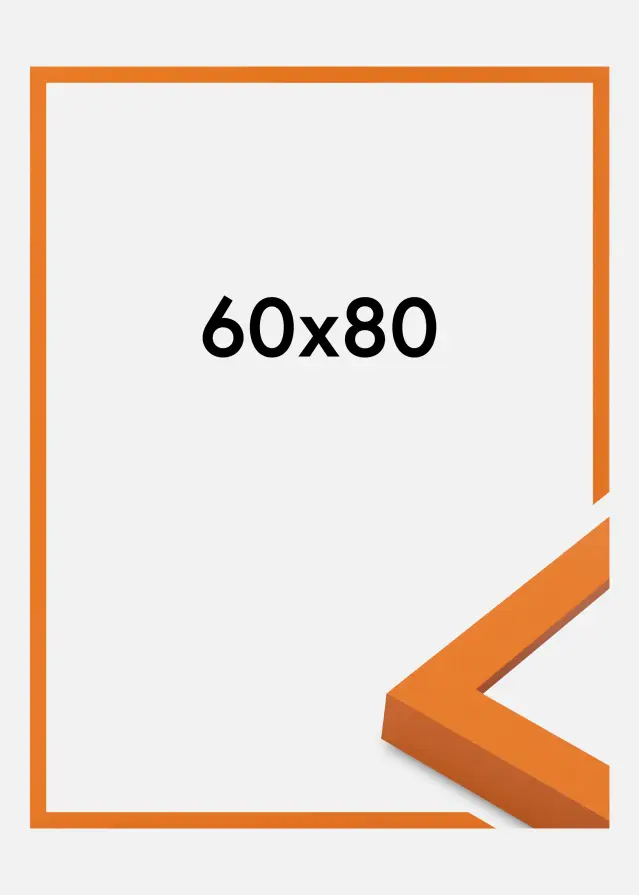 Jämtlands Ramfabrik Fotolijst Selection Acrylglas Orange 60x80 cm