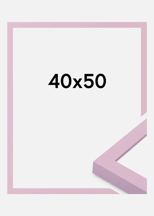 Jämtlands Ramfabrik Fotolijst Selection Acrylglas Pink 40x50 cm