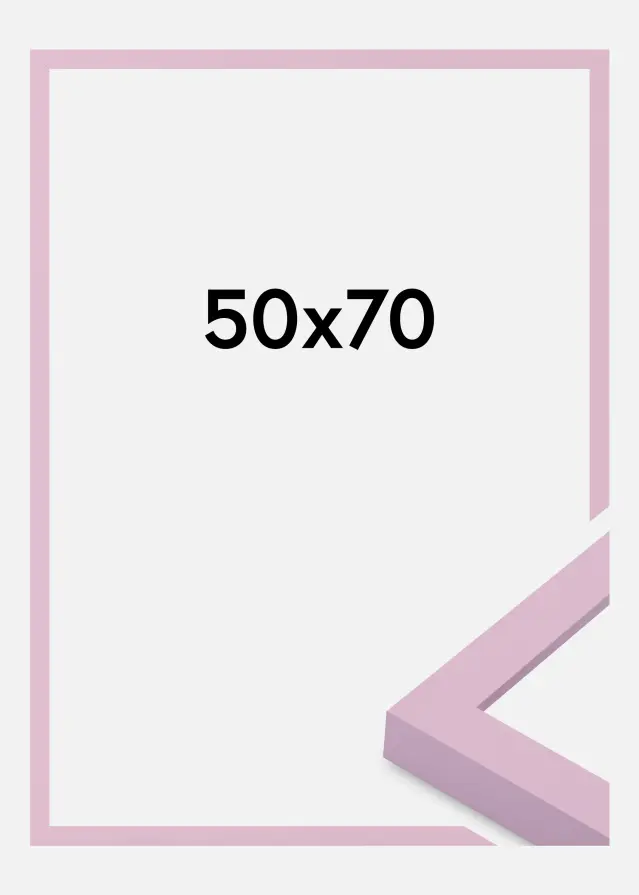 Jämtlands Ramfabrik Fotolijst Selection Acrylglas Pink 50x70 cm
