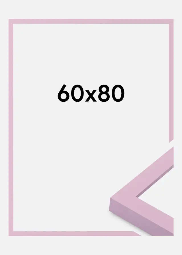 Jämtlands Ramfabrik Fotolijst Selection Acrylglas Pink 60x80 cm