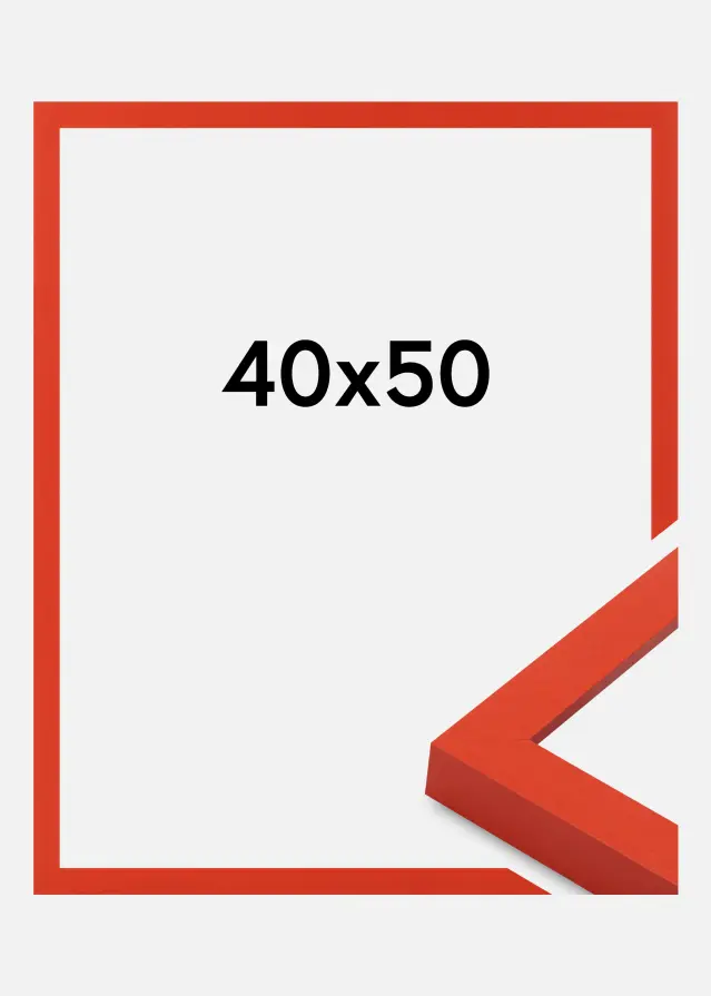 Jämtlands Ramfabrik Fotolijst Selection Acrylglas Red 40x50 cm