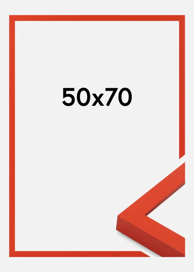 Jämtlands Ramfabrik Fotolijst Selection Acrylglas Red 50x70 cm