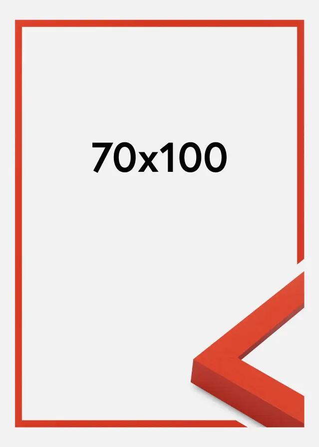 Jämtlands Ramfabrik Fotolijst Selection Acrylglas Red 70x100 cm