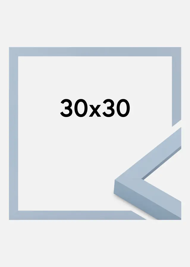 Jämtlands Ramfabrik Fotolijst Selection Acrylglas Sky Blue 30x30 cm