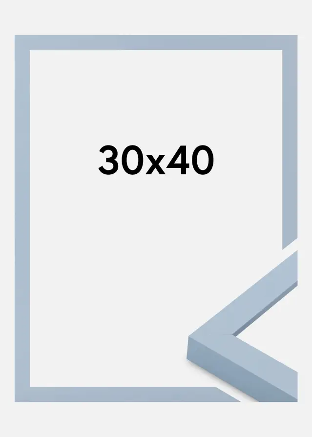 Jämtlands Ramfabrik Fotolijst Selection Acrylglas Sky Blue 30x40 cm