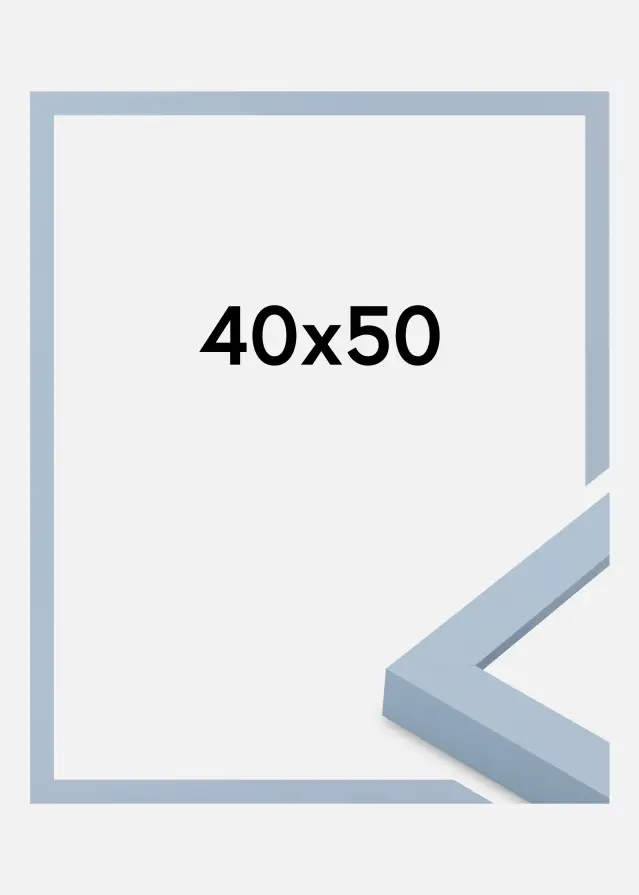 Jämtlands Ramfabrik Fotolijst Selection Acrylglas Sky Blue 40x50 cm