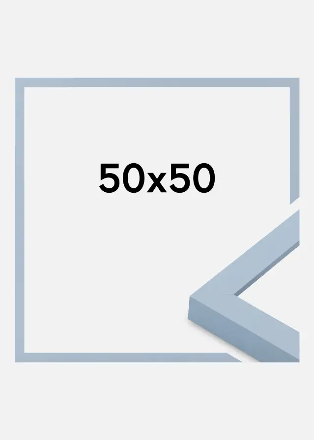 Jämtlands Ramfabrik Fotolijst Selection Acrylglas Sky Blue 50x50 cm