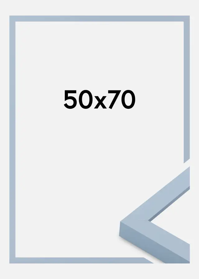 Jämtlands Ramfabrik Fotolijst Selection Acrylglas Sky Blue 50x70 cm