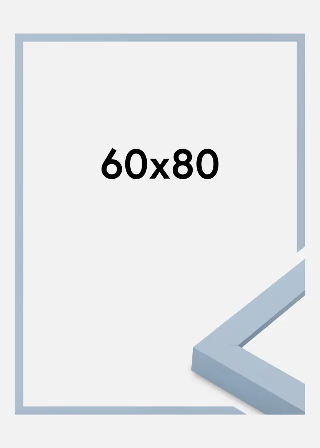 Jämtlands Ramfabrik Fotolijst Selection Acrylglas Sky Blue 60x80 cm