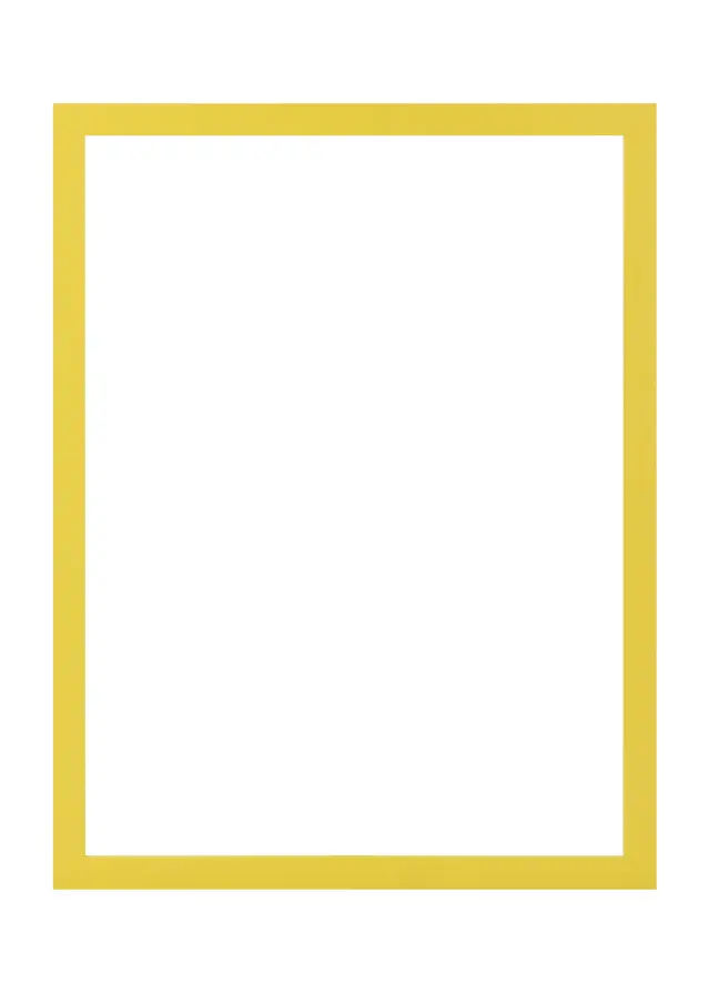 Jämtlands Ramfabrik Fotolijst Selection Acrylglas Yellow 30x30 cm