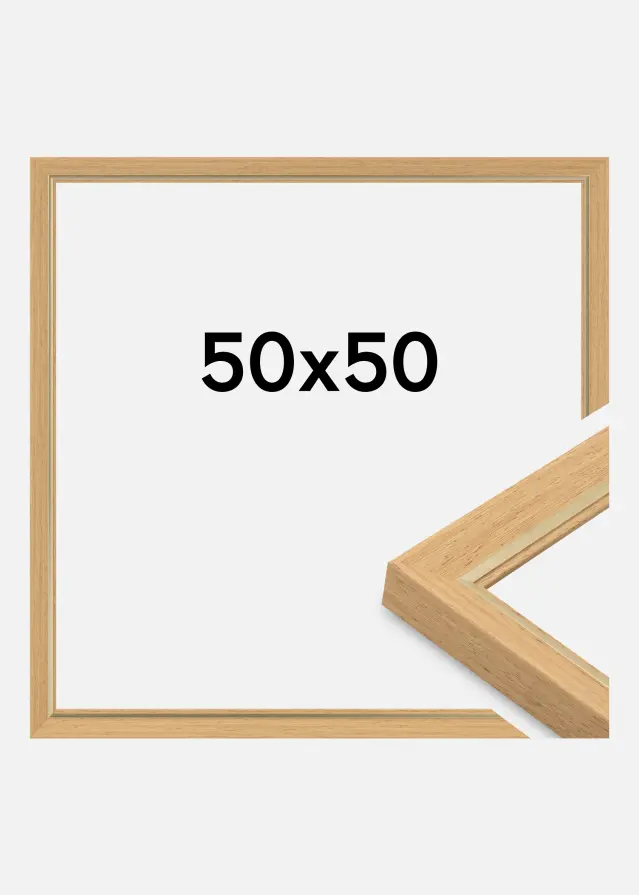 Jämtlands Ramfabrik Fotolijst Apex Acrylglas Beech 50x50 cm