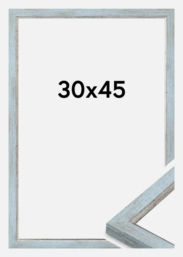 Jämtlands Ramfabrik Fotolijst Whitby Acrylglas Blauw 30x45 cm