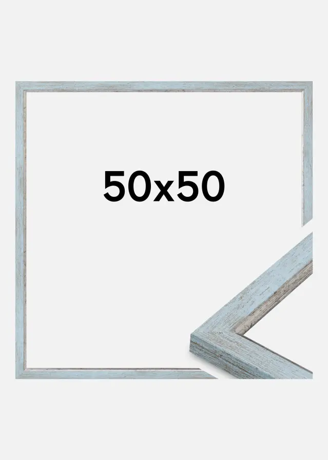 Jämtlands Ramfabrik Fotolijst Whitby Acrylglas Blauw 50x50 cm