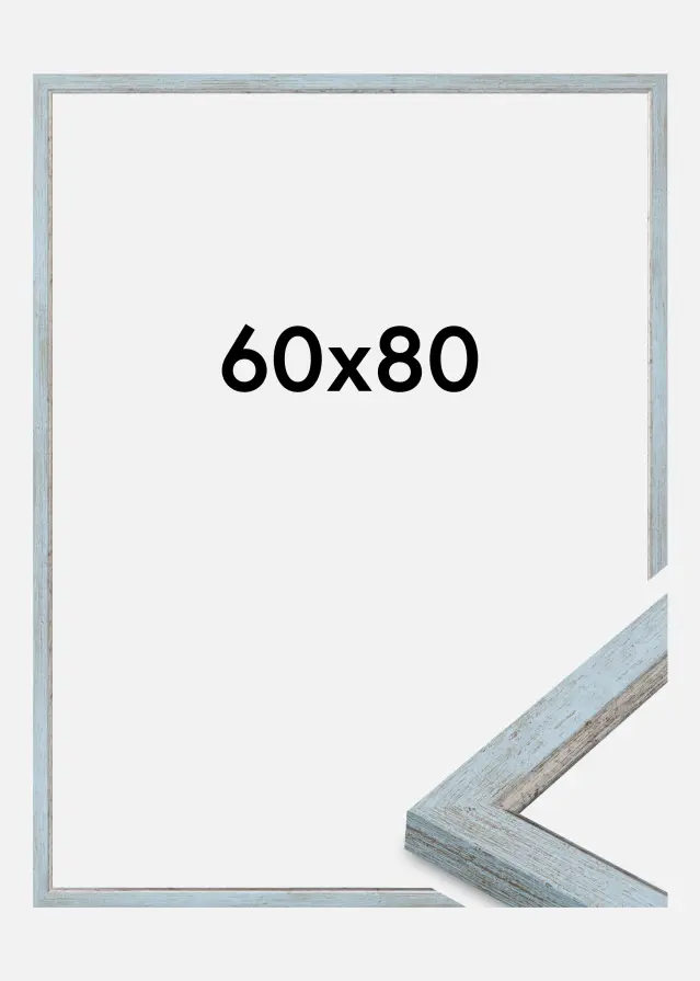 Jämtlands Ramfabrik Fotolijst Whitby Acrylglas Blauw 60x80 cm