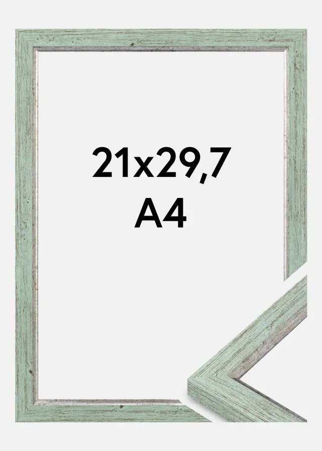 Jämtlands Ramfabrik Fotolijst Whitby Acrylglas Groen 21x29,7 cm (A4)