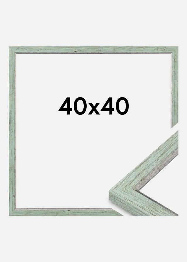 Jämtlands Ramfabrik Fotolijst Whitby Acrylglas Groen 40x40 cm