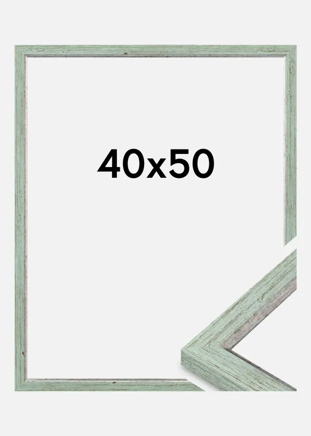 Jämtlands Ramfabrik Fotolijst Whitby Acrylglas Groen 40x50 cm