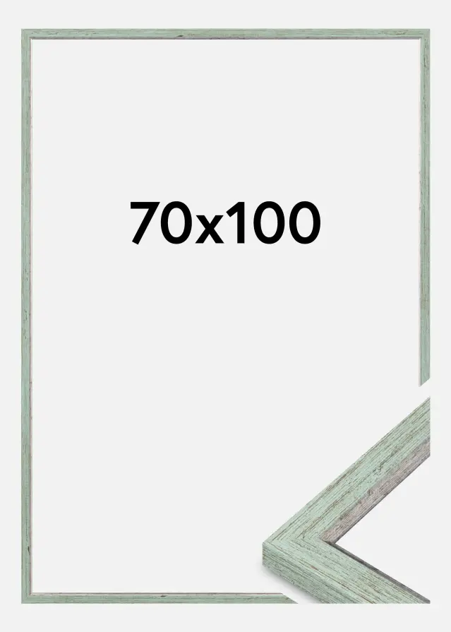 Jämtlands Ramfabrik Fotolijst Whitby Acrylglas Groen 70x100 cm