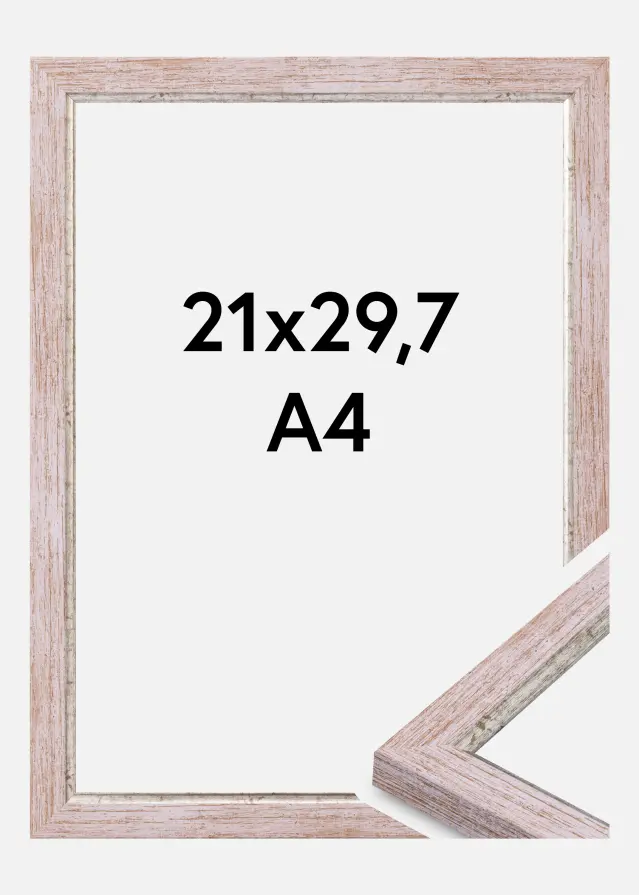 Jämtlands Ramfabrik Fotolijst Whitby Acrylglas Paars 21x29,7 cm (A4)