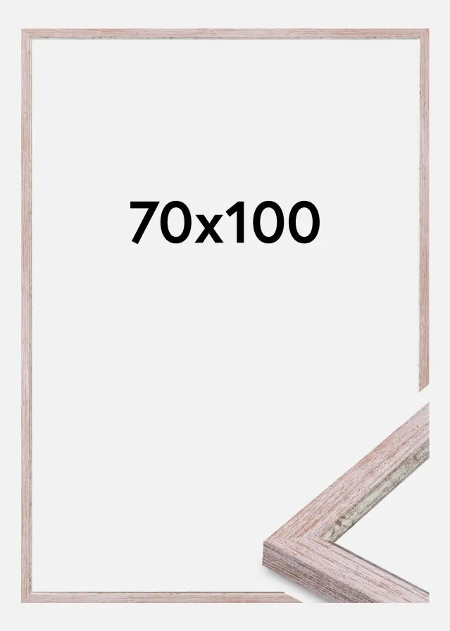 Jämtlands Ramfabrik Fotolijst Whitby Acrylglas Paars 70x100 cm