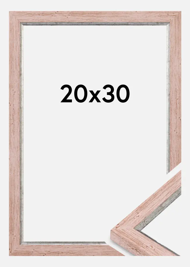 Jämtlands Ramfabrik Fotolijst Whitby Acrylglas Rood 20x30 cm