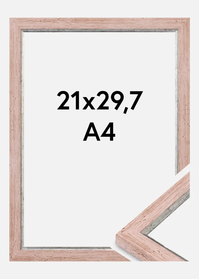 Jämtlands Ramfabrik Fotolijst Whitby Acrylglas Rood 21x29,7 cm (A4)