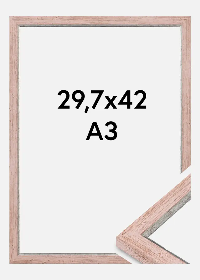 Jämtlands Ramfabrik Fotolijst Whitby Acrylglas Rood 29,7x42 cm (A3)