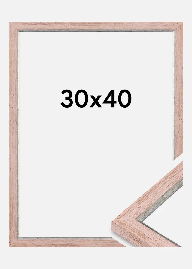 Jämtlands Ramfabrik Fotolijst Whitby Acrylglas Rood 30x40 cm