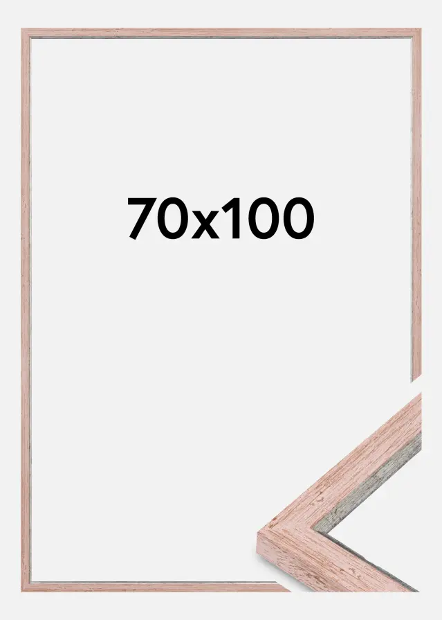 Jämtlands Ramfabrik Fotolijst Whitby Acrylglas Rood 70x100 cm