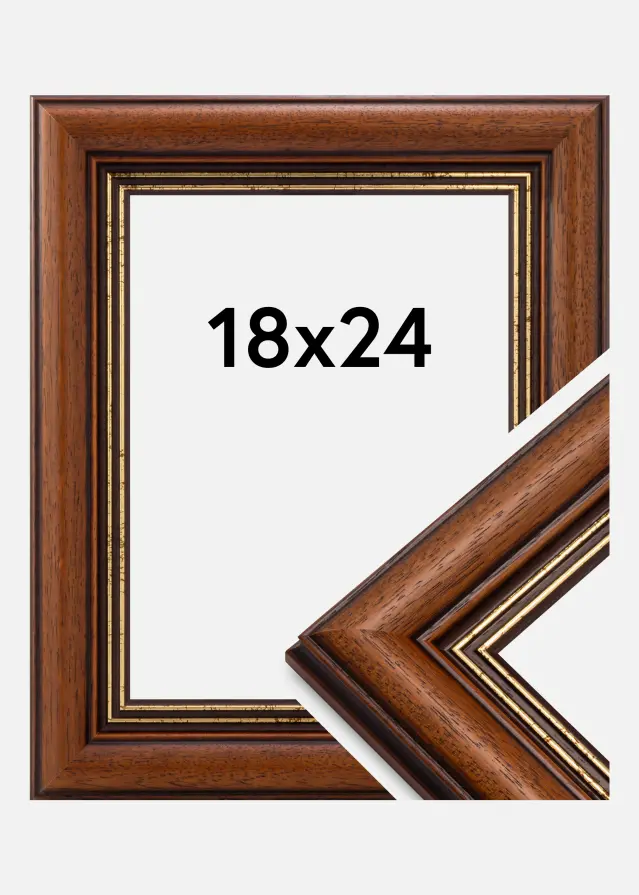 Galleri 1 Fotolijst Old Retro Acrylglas 18x24 cm