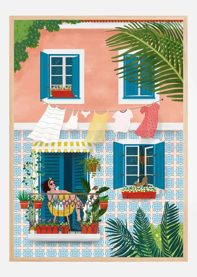 Bildverkstad Lisbon Poster